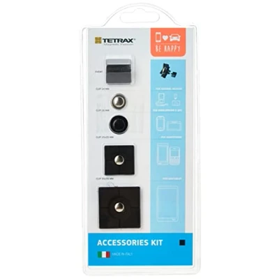 Abbildung von Tetrax 064845 Accessory KIT 1x Metal Clip 11mm + 14 mm Plastic 25x25 35x35 XVENT