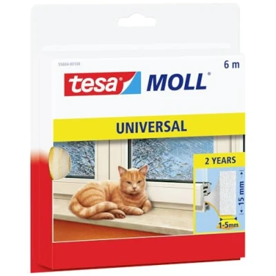 Abbildung von TESA Klebeband tesamoll® UNIVERSAL Schaumstoffdichtband, 15