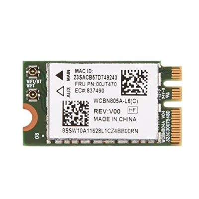 Abbildung von Dual Band WiFi Karte,Breite Kompatibilität 2,4G/5G 433Mbit/s Wireless NGFF/M2 Karte für Laptops mit Steckplatz,für Dell Asus