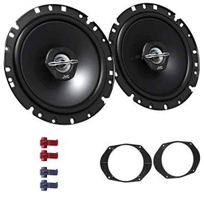 Abbildung von JVC CS J1720X Lautsprecher mit Einbauset passend für Ford Fusion (JU2) 2002 2012 Türen vorne/hinten 600 W 170mm 2 Wege Koax