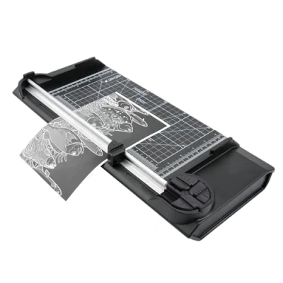 Abbildung von GENIE Rollenschneidemaschine GT06, 5in1 Combo, Hebelschneidegerät, A4, Rollenschnitt, schwarz