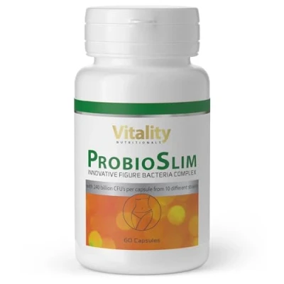 Abbildung von ProbioSlim mit figurunterstützenden Darmbakterien