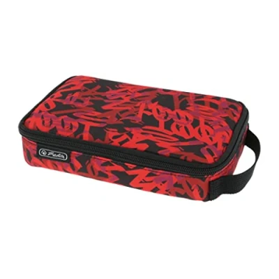 Abbildung von Herlitz Faulenzer 2Go Graffiti rot/schwarz