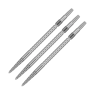 Abbildung von Target Darts Swiss Point DS Dart Points (3 Pack Set of Tips) 35mm, Silber Change Point, Profi Zubehör, SP Tip Removal