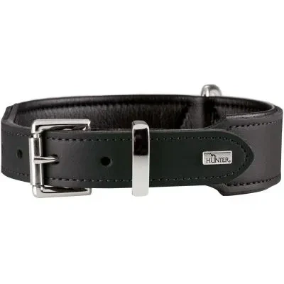 Abbildung von HUNTER Halsband Basic M L (60), schwarz 60