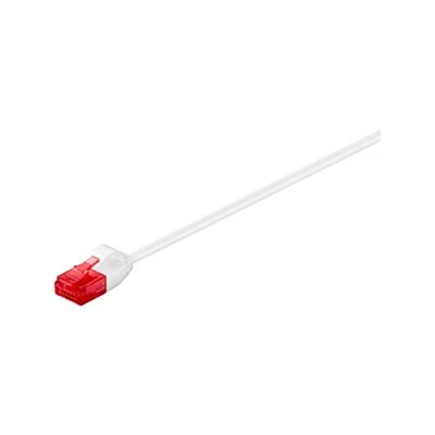 Abbildung von Goobay 93694 Cat 6 Patchkabel, Lan Kabel, 250Mhz, U/UTP Vergoldete RJ45 Stecker, Ethernet Kabel Flach, POE