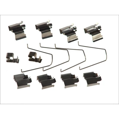 Abbildung von QUICK BRAKE 109 1651 Zubehörsatz, Scheibenbremsbelag MAZDA: MX 5 2, SUZUKI: GRAND VITARA 1 SUV, I SUV Cabrio, Cabriolet