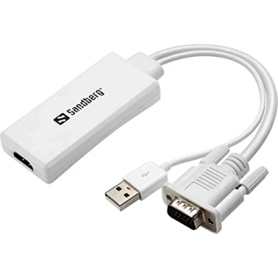 Abbildung von Sandberg VGA Audio zu HDMI Konverter