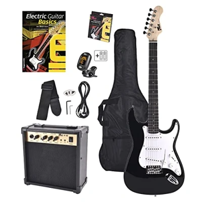 Abbildung von Volt E Gitarren Set EG 100, das Einsteiger mit allem was potentielle Rocker brauchen