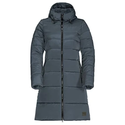 Abbildung von Jack Wolfskin Eisbach Wintermantel, Damen, Größe: Small, Slate blue