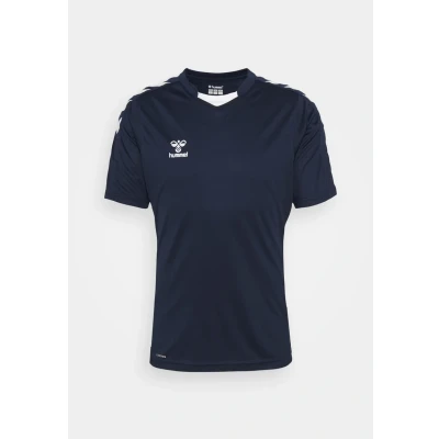 Abbildung von Hummel Hmlcore XK POLY S/S Tshirt print, Herren, Größe: XXL, Marine