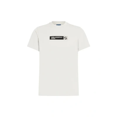 Abbildung von KARL LAGERFELD JEANS Men&#039;s Slim Graphic Tee Tshirt, White, L