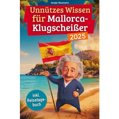 Abbildung von Unnützes wissen für Mallorca Klugscheißer: 222 lustige &amp; skurrile Fakten, die du nie wolltest, aber lieben wirst das ideale Geschenk echte Fans (inkl. Reisetagebuch)