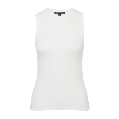 Abbildung von comma Geripptes IM SLIM FIT Top, Damen, Größe: 46, Weiß