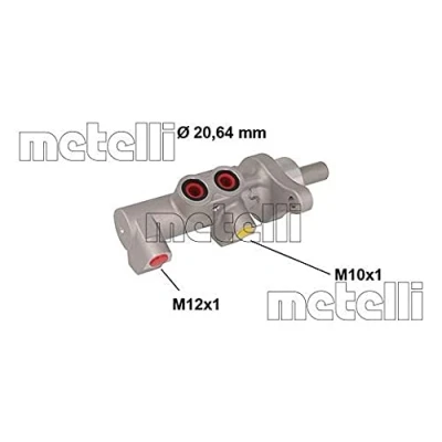 Abbildung von METELLI 05 0846 Hauptbremszylinder 20,64 Aluminium DACIA: Logan I Limousine