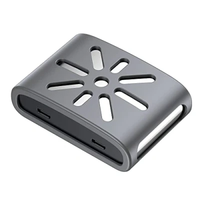 Abbildung von USB Extender, 4 Anschlüsse, max. 100 W, 2 C 30 A Ports, Adapter, Splitter, Laptop Dockingstation, Typ Port Hub, Multiport Dock, Gleichstrom Ladegerät