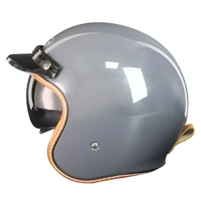 Abbildung von Harley Helm für Frauen Männer Offenes Gesicht Casco Moto Motorrad Zubehör Helme ECE Zertifiziert Retro Cafe Racer