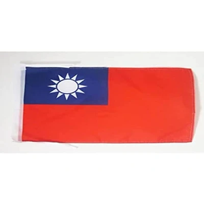 Abbildung von AZ FLAG Flagge Taiwan 45x30 cm Mit Kordel Republik China Fahne 30 x 45 Flaggen
