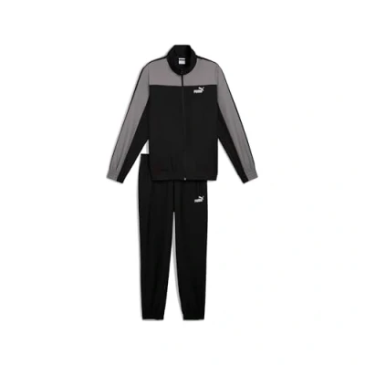 Abbildung von Puma Gewebter Colourblock Trainingsanzug Herren Mit Print Black Größe: XL