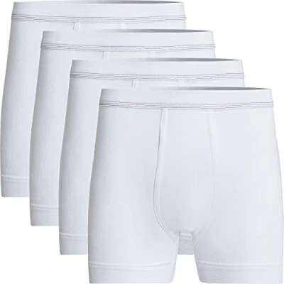 Abbildung von conta Retro Pants Herren Schlüpfer im 4er Pack kochfest Feinripp Uni