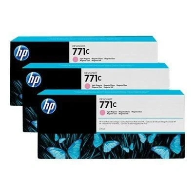 Abbildung von HP Original 771C Druckerpatrone 3x magenta hell 775ml (B6Y35A)