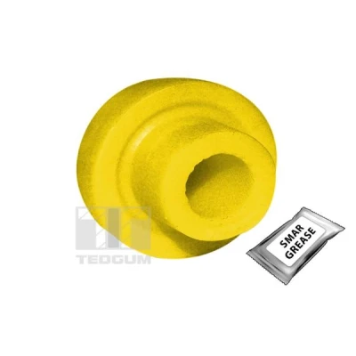 Abbildung von TEDGUM 00137964 Querlenkerlager mit Fettkappe hinten, Vorderachse, beidseitig PU (Polyurethan) CHRYSLER: 300M Limousine