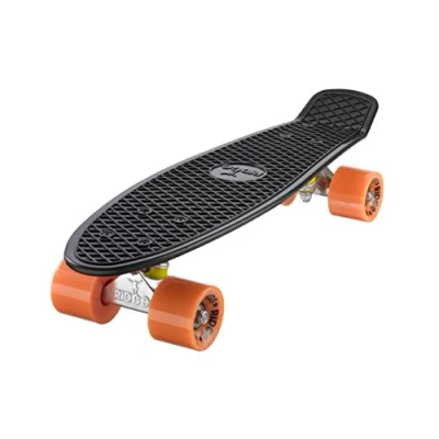 Abbildung von Ridge Skateboard Mini Cruiser, schwarz orange, 22 Zoll