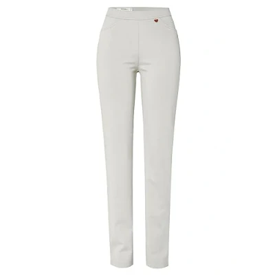 Abbildung von Relaxed by Toni Damen Schlupfhose »Alice« aus weichem Jersey 38K hellgrau 081