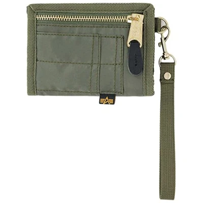 Abbildung von Alpha Industries Geldbörse, Größe: One Size, Sage green