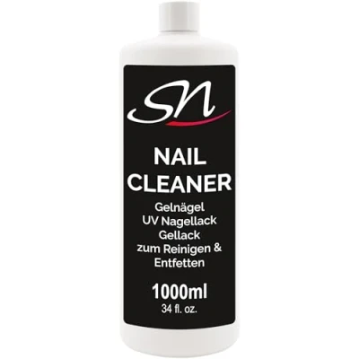 Abbildung von SN Nageldesign Nail Cleaner 1000ml 1L Nagel Entfetter für Gelnägel UV Nagellack Shellac Schwitzschicht Entferner Cleanser Nägel