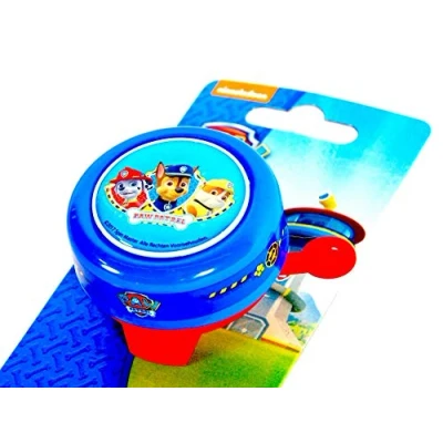 Abbildung von PAW PATROL Fahrradklingel Kinder Jungen Fahrradglocke Schelle, mit Chase, Marshall und Rubble