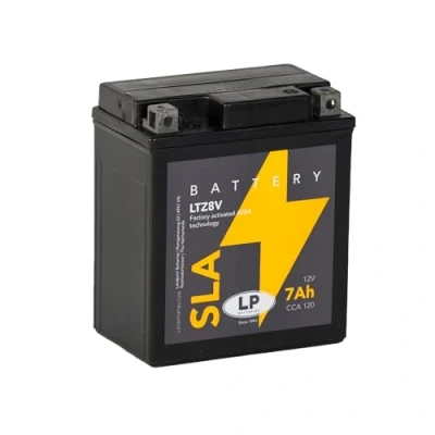 Abbildung von LANDPORT Batterie LTZ8V 12V 7Ah kompatibel für Honda CBF 500, CMX, CRF 250, Forza 125, PCX 125 150, SH Scoopy, Yamaha MT 03, X Max 300
