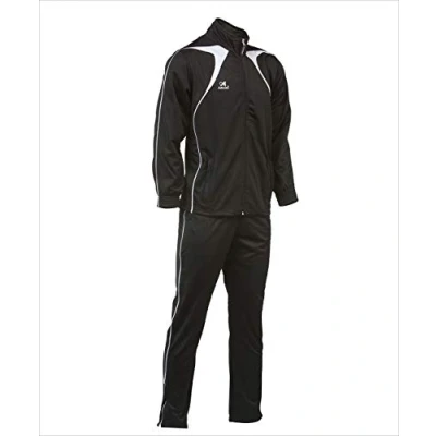 Abbildung von Asioka 120/15 Slim Fit Trainingsanzug, Unisex Erwachsene S Schwarz