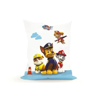 Abbildung von Green Bean Kinder Sitzsack Paw Patrol 100x135cm mit 270 Liter hochwertiger EPS Perlen Füllung und waschbarem Motiv Wechsel Bezug aus 100% Baumwoll Riesensitzsack Bag Sitzkissen Bodenkissen