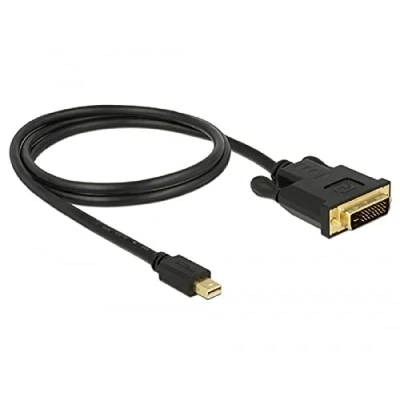 Abbildung von Delock Kabel mini DisplayPort 1.1 Stecker &gt; DVI 24+1 Videokabel Adapter 1 m