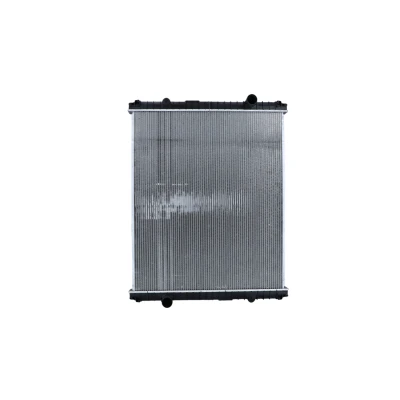 Abbildung von NRF 509706 Kühler, Motorkühlung Aluminium 825 722 43 ohne Rahmen Kühlrippen gelötet