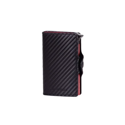 Abbildung von Moneyhold Smart Geldbörse, Größe: One Size, Nero carbon rosso