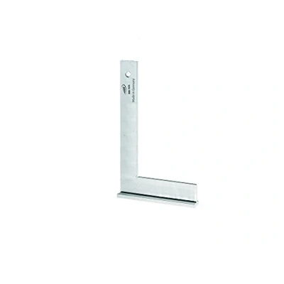 Abbildung von Helios Preisser Schlosserwinkel mit Anschlag (Spezialstahl, Stahl und Metallbau, Schenkellänge 200 x 130 mm) 0374 410
