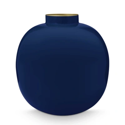Abbildung von PIP STUDIO Vase Metal blau 23 cm