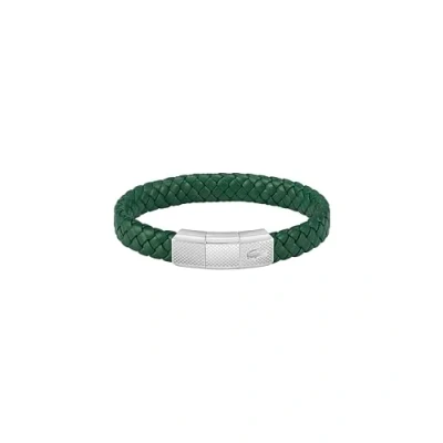 Abbildung von Lacoste Unisex Armband green/silvercoloured, Größe: One Size, Green/silver coloured