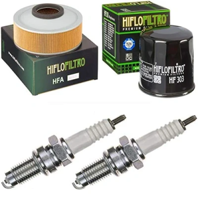 Abbildung von Luftfilter Ölfilter Zündkerzen für VN 800 A Baujahr 1995 1999 Servicekit Wartungskit