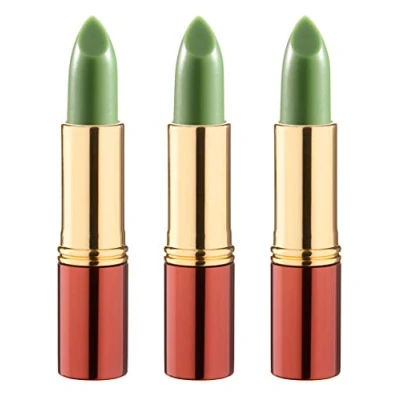 Abbildung von IKOS Lippenstift 3er Set: der denkende DL2 grün nachtrosa