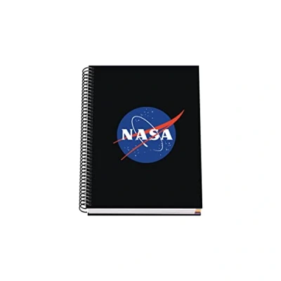 Abbildung von Dohe Notizbuch A5 (gefütterter Deckel innen 5 mm) Nasa Logo