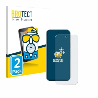 Abbildung von BROTECT Entspiegelungs Schutzfolie für Google Pixel 9 Pro (2 Stück) Matte Displayschutz Folie, Anti Reflex, Fingerprint
