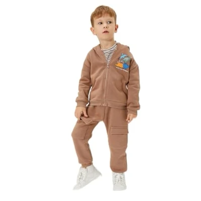 Abbildung von Koton Babyboy Jogger Sweatpants Pocket Detail Drawstring Cotton Mix