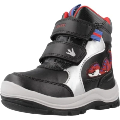 Abbildung von Stiefel Geox Modell B Flanfil Boy Abx Farbe Schwarz