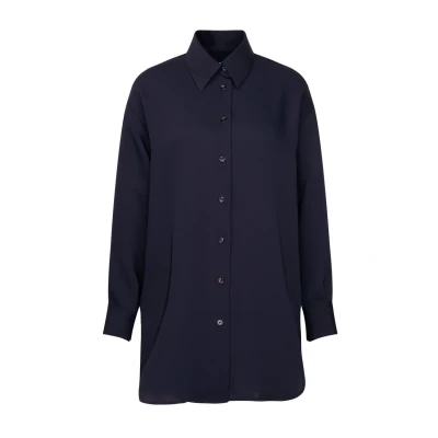Abbildung von Seidensticker LONG Hemdbluse, Damen, Größe: 36, Dark blue