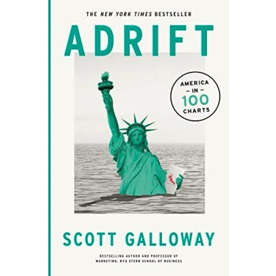 Abbildung von Adrift: 100 Charts that Reveal Why America is on the Brink of Change