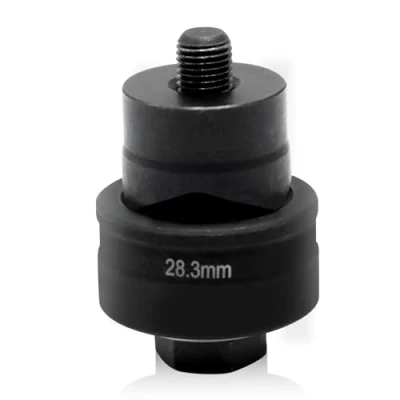 Abbildung von CCLIFE Lochschneider 28,3 mm, Schraublochstanzer für exakte Lochstanzungen in Spüle, Metall und Edelstahl