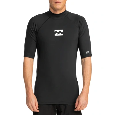 Abbildung von Billabong Waves ALL DAY SS Tshirt print, Herren, Größe: XXL, Black